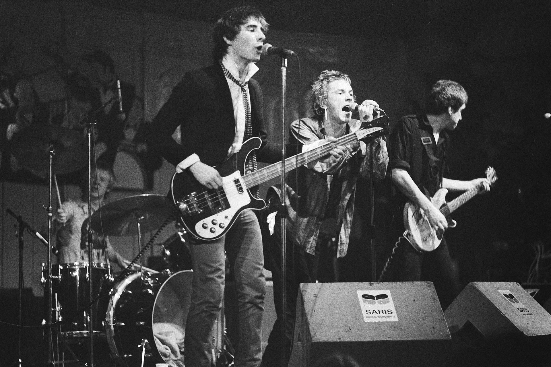 Sex Pistols 1976 in Paris at the Chalet du Lac